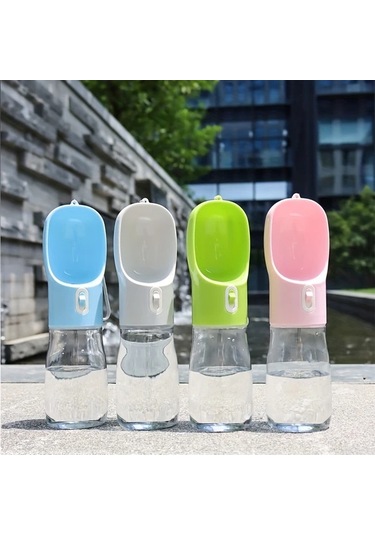 Willowhaven Yellow Renkli Taşınabilir Köpek Su Şişesi Ve Kasesi Sızdırmaz Dayanıklı Seyahat Outdoor