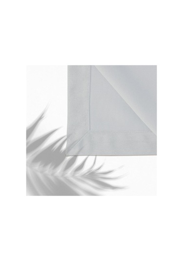 6'lı Kadife Dokulu Servis Peçetesi Açık Gri