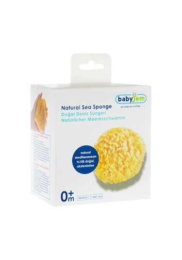 Babyjem Yumuşak Bebek Doğal Deniz Süngeri