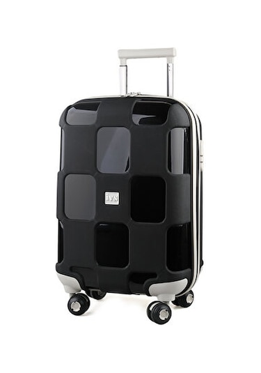 İvs Siyah Bej Yesil Kare Kabin Boy Kabin Boy Seyahat Çantası Pp4040-115-s Siyah Siyah
