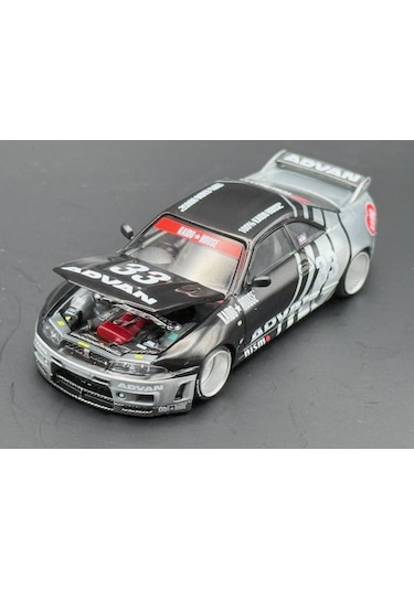 Kaido House Mini Gt Nissan Skyline Gt-r R33 Advan 191 1/64 Chase