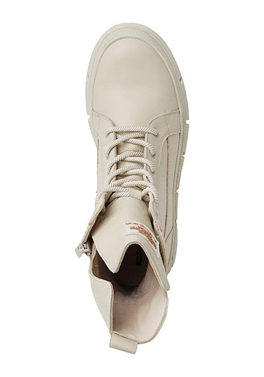 Greyder 32672 Kadın Ekru Hakiki Deri Sneaker Bot -311-ekru Ekru