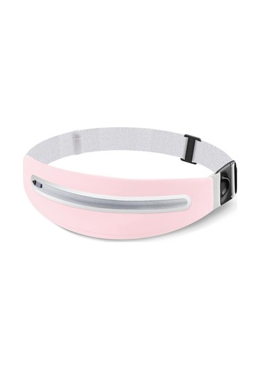 Teltree Gri Spor Bel Çantası - Koşu Ve Fitness İçin Multifonksiyonel, 7.2 İnç Telefon Uyumlu, 60-110 Cm Bel Ölçesi Gri