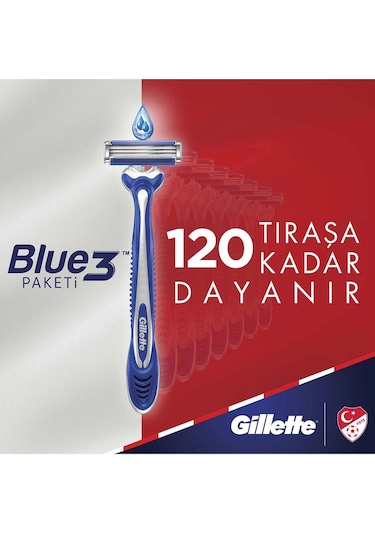 Gillette Blue 3 Comfort Tıraş Bıçağı 9 + 3