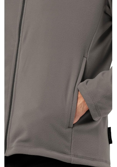 Jack Wolfskın 1711451 Taunus Fz M Gri Erkek Polar