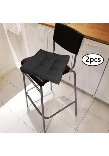 Suntek Magideal Sandalye Koltuk Pedi Minderi Kapalı Açık Yemek Siyah