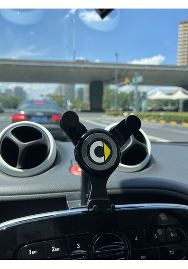 Araba Cep Telefonu Tutucu Navigasyon Çerçevesi Yerçekimi Tutucu Mercedes Smart 453 Fortwo Forfour