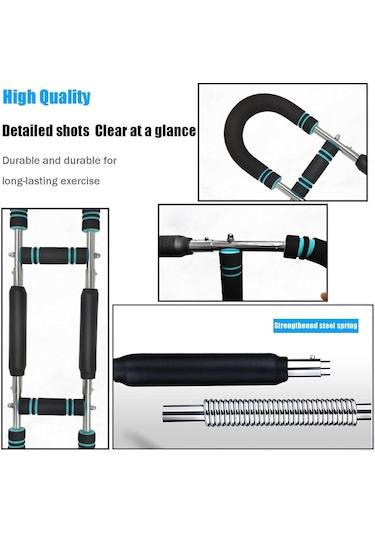 Arm Trainer Ayarlanabilir Önkol Güçlendirici: Ev Fitness İçin Göğüs Egzersiz Ekipmanı Diğer Çok Renkli