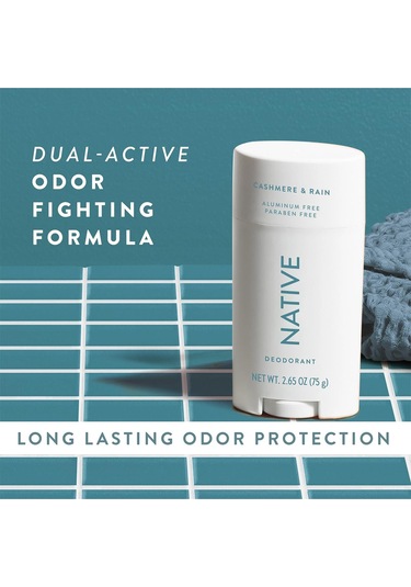 Native Cashmere & Rain Alüminyumsuz Stick Deodorant 75gr