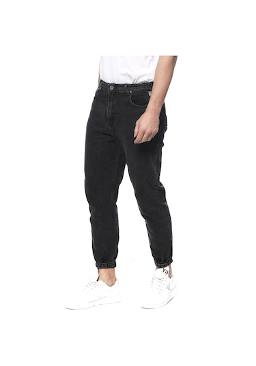 Likralı Paçası Lastikli Erkek Kot Pantolon