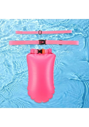 Ganzhoushop Suntek Şişme Kırmızı Havuz Yüzme Yürüyüş Göl Ve Deniz İçin Kırmızı