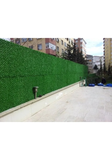 Dekoratif Çim Çit 50x10 Mt. Bahçe Ve Balkon İçin Yeşil Kaplama