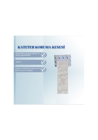 Diyaliz Kateter Koruma Kesesi 10 Adet