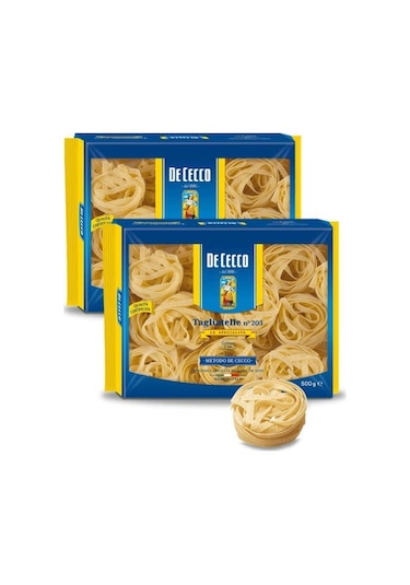 Tagliatelle Uzun Kesme Makarna 2 Li Set 500 G