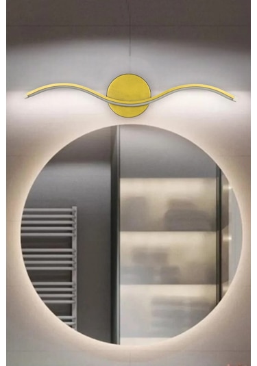 Wave Aplik Eskitme Renk Modern Tasarım - Hol - Banyo -mutfak-salon - Yatak Odası Gün Işığı Led Aplik Eskitme