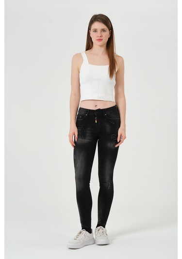 Barmore Skinny Fit Jean Kadin Siyah