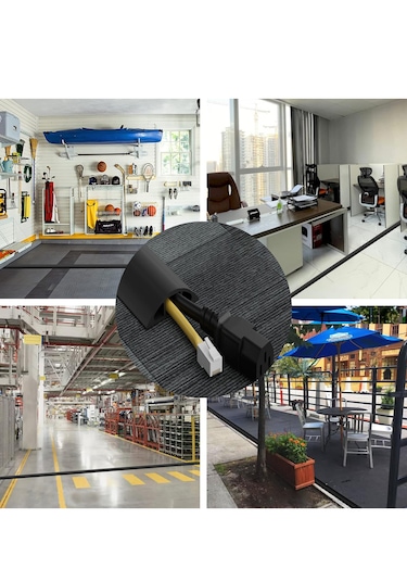 Greentech Esnek Kablo Kanalı Siyah / Gt-kk06