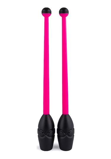 Gymo Birbirine Bağlanabilir Ritmik Cimnastik Labut 41cm Siyah-pembe