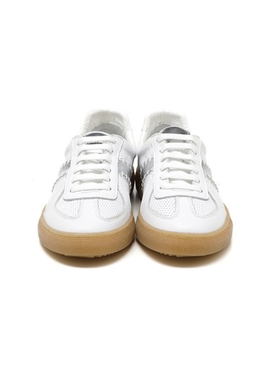 Sneaker Günlük Kadın Mar-25y-192-5100 John May Beyaz-gümüş Beyaz