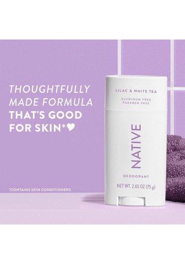 Native Lilac & White Tea Alüminyumsuz Stick Deodorant 75gr