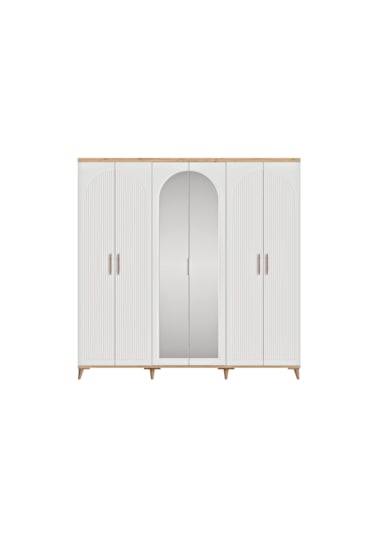 Nevada 6 Kapaklı Komple Mdf Yatak Odası Takımı