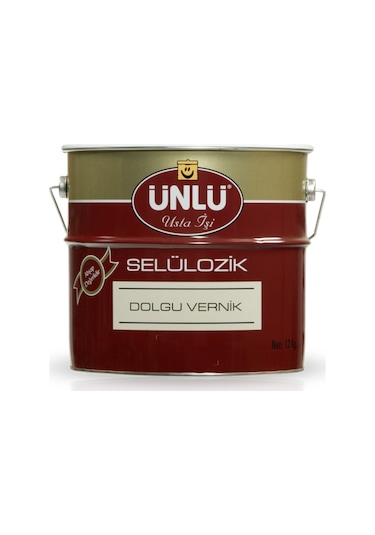 Ünlü Selülozik Dolgu Vernik 12Kg