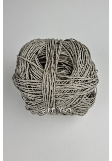 Sarılmış Kağıt İp 100 Gram Gri