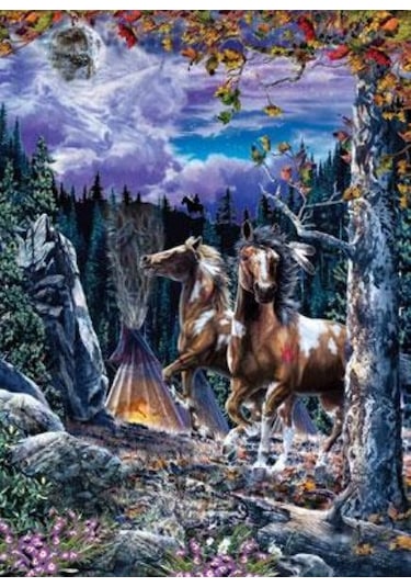 Masterpieces 1000 Parça Puzzle Spirit Dancers