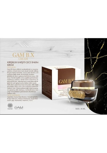 Gam B.X   Kremi 30 ML