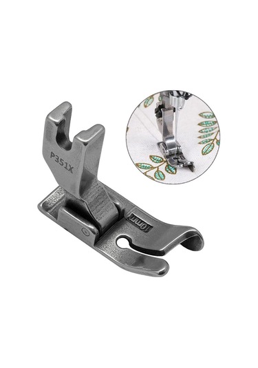 1 Adet 3mm-10mm P351x Sağ Kenar Kılavuzu Baskı Ayağı Yeni Dikiş Makinesi Aksesuarları 5mm