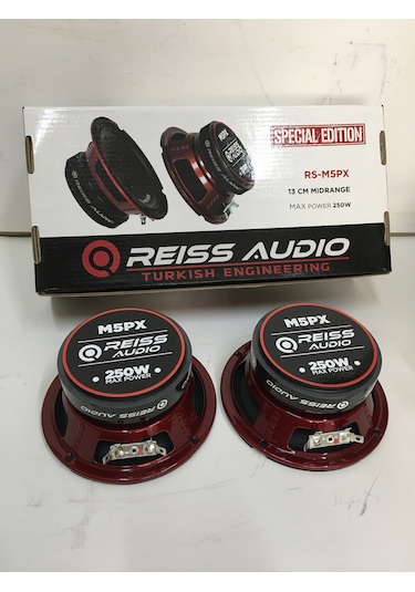 Reiss 13 Cm 2021 Prof.New Midrange Rs-M5Px 500 Wat 100 Rms 2.Li