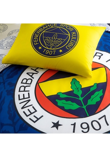 Taç Lisanslı Fenerbahçe Palamut Tek Kişilik Pamuk Nevresim Takımı 000000001000047334