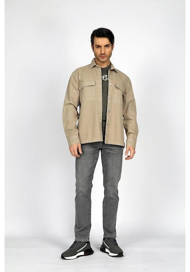 Lee Cooper Karela Erkek Dokuma Ceket Vızon-16552-vızon Vizon