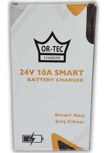 Ortec 24V 10A Engelli Araç Sandalye Akıllı Şarj Aleti