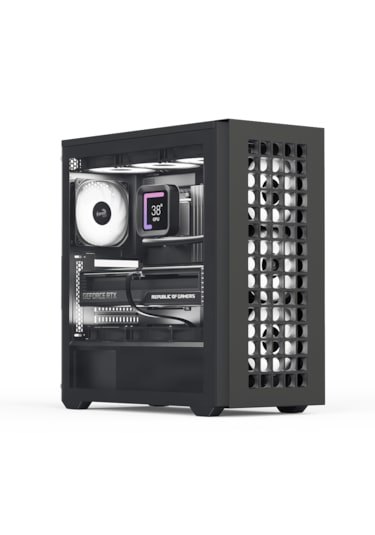 Aerocool D502a 4x12cm A-rgb Fanlı, Şık Mesh Ön Panel, Tempered Ca
