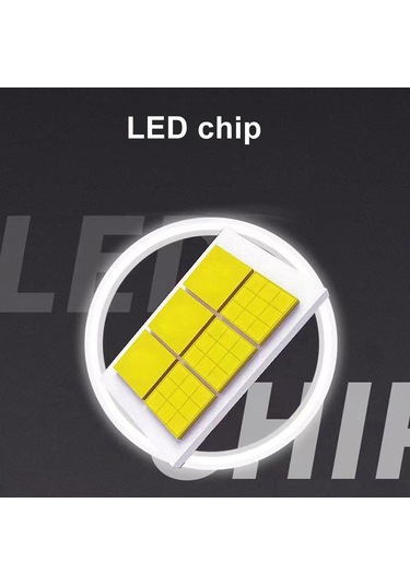 Motosiklet Elektrikli Araç Genel Modifikasyon Led Far 4 Boncuk Çift Lens Lambaları, Stil: Buz Mavisi Diyafram+kırmızı Şeytan Gözü