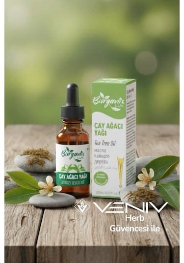 %100 Saf Çay Ağacı Yağı- Tea Tree Oil- 20 Ml 20 ML