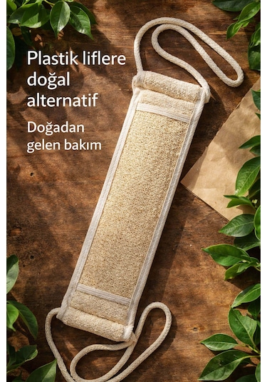 Kabak Lifli İpli Kemer Uzun Sırt Kesesi