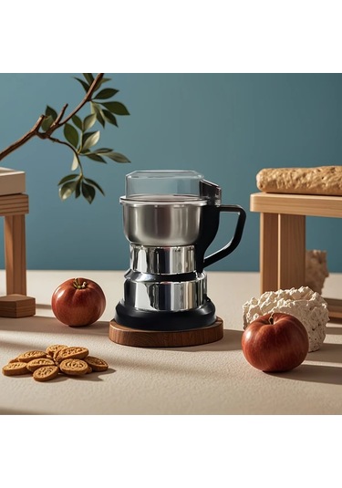 Motion003 220v Avrupa Standartlı Elektrikli Öğütücü Simli Ev Tipi Çok Amaçlı Tahıl Değirmeni Ultra İnce Kahve Çekirdeği Öğütücü Baharat Ve Kuruyemişler İçin Küçük Kırıcı Simli