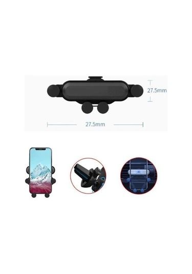 Buffer 4 Nokta Destekli Araç İçi Cep Telefonu Sabitleyici Tutucu Aparat -m11