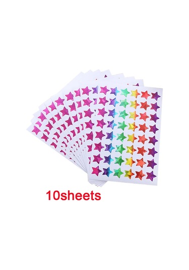 Çocuklar İçin Işıltılı Holografik Yuvarlak Nokta Kalp Yıldız Çıkartmalar Öğrenci Ödülleri Glitter Folyo Davranış Ödül Tablosu Dekorasyon Çıkartmaları Kırmızı