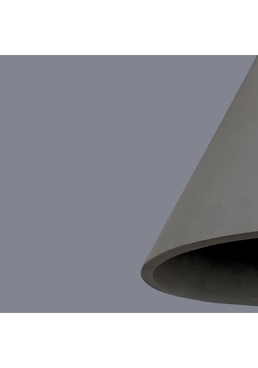 Leona Gri Sakır Avize Gri