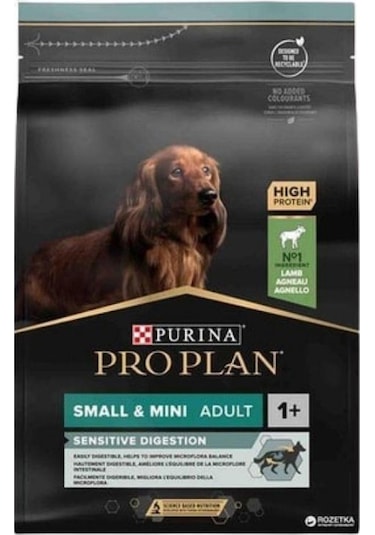 Purina Pro Plan Sensitive Digestion Small & Mini Kuzulu Küçük Irk Köpek Maması 3 KG