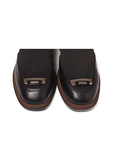 Black Scuba Stretch Black C936 Babet Kadın 1582 08 Chiara Bellini Analin Scuba Strecth Leather Fab