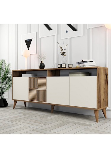 Variant Variant Milan Konsol - Ceviz / Krem