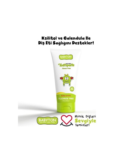 Babyton Organik Doğal Natural Diş Macunu 50 Gr