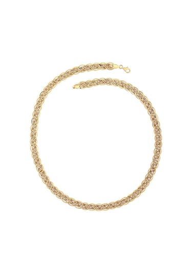 Agakulche Nonna 7,7 Mm Altın Zincir Renkli