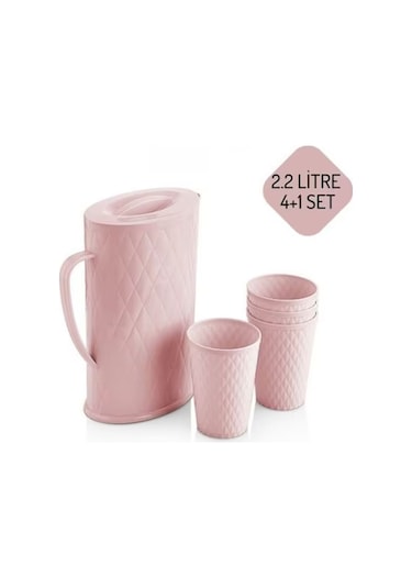 4+1 Sürahi Ve Bardak Su Seti 2.2 Lt Diğer