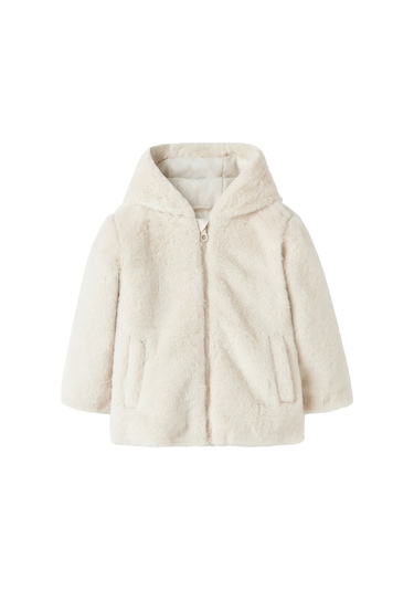 Name It Nmfmıla Jacket W Hood Pb Grı Kız Çocuk Mont 000000000102408594 Gri