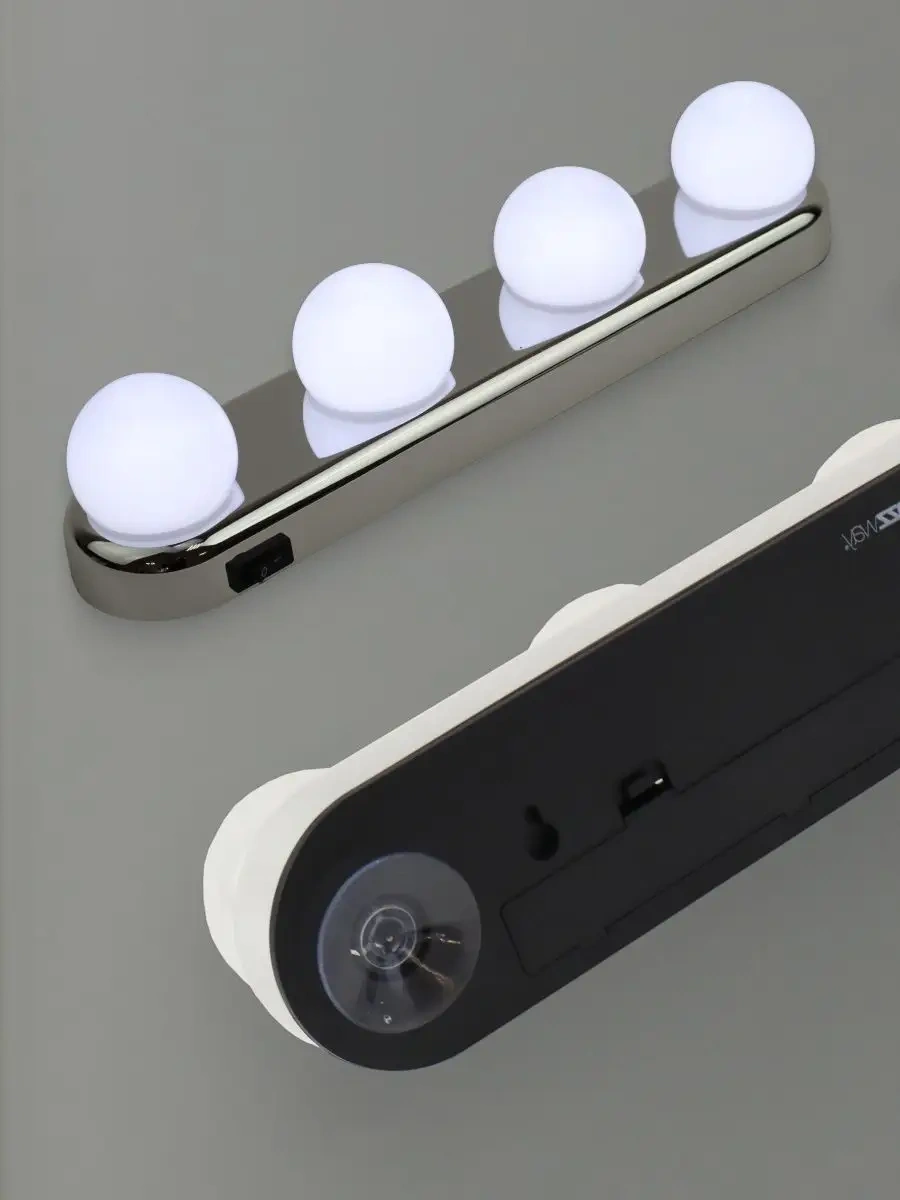 Jazzway Ayna İçin Kablosuz Vantuzlu Lamba Aydınlatma 1 Adet 148980131 Gümüş